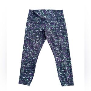 Lululemon Wunder Under Floral Print Leggings